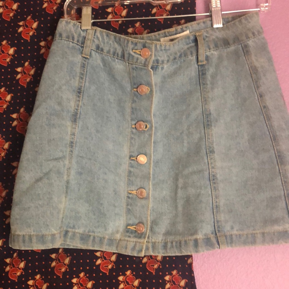 Jean skirt